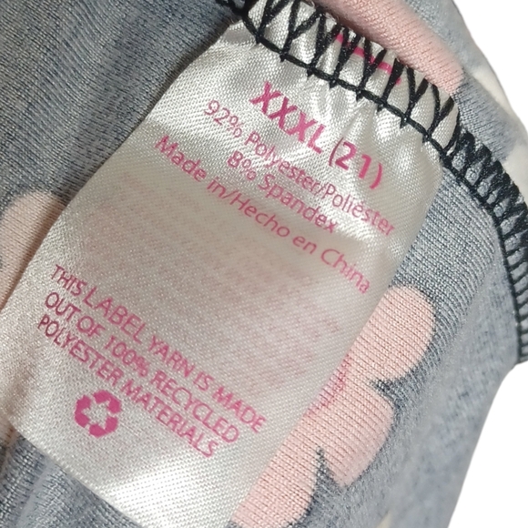 NO BOUNDARIES Colorful Red Pink Floral Retro Print Button Front Black Dress XXXL - Picture 7 of 10